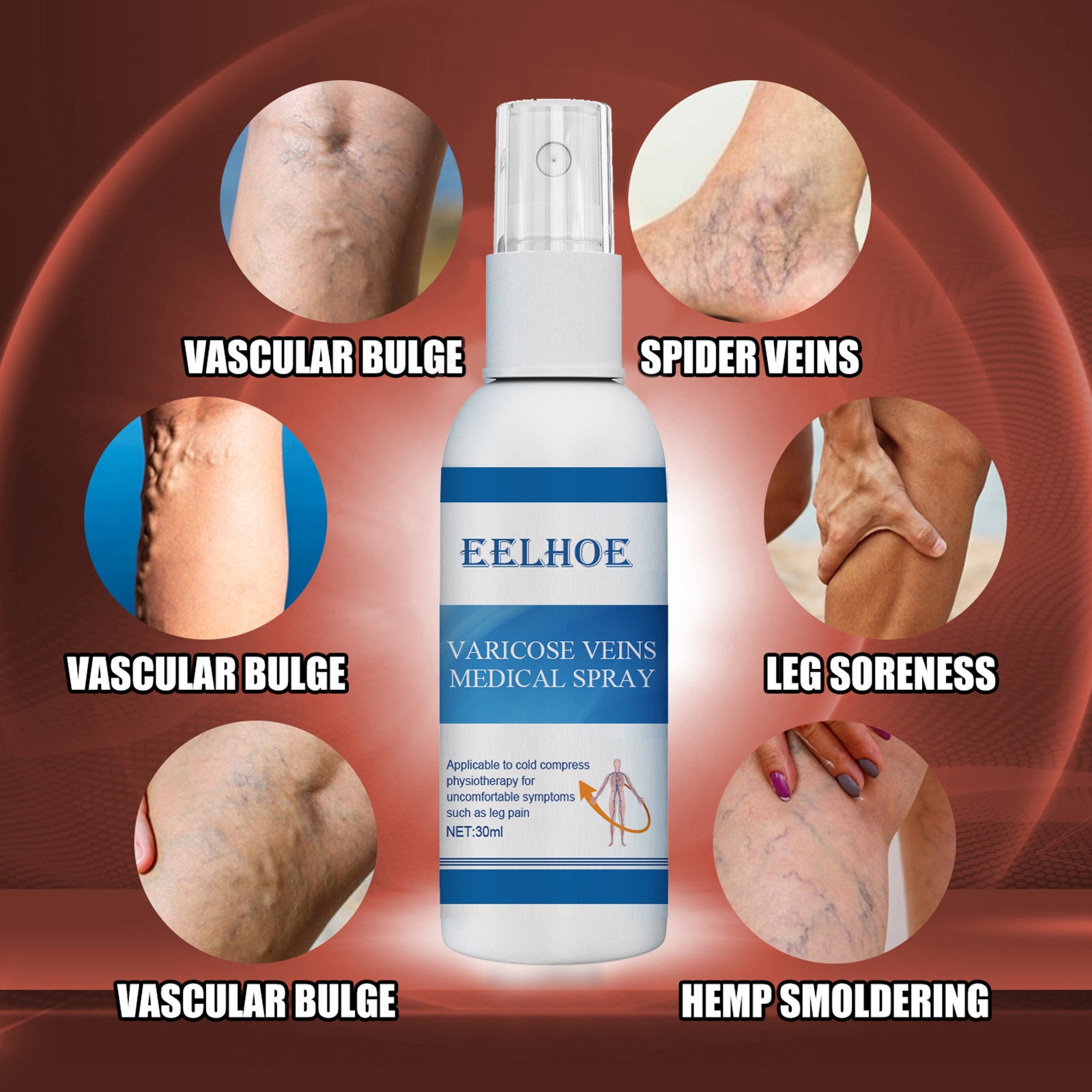 LegEase Vein Relief Spray